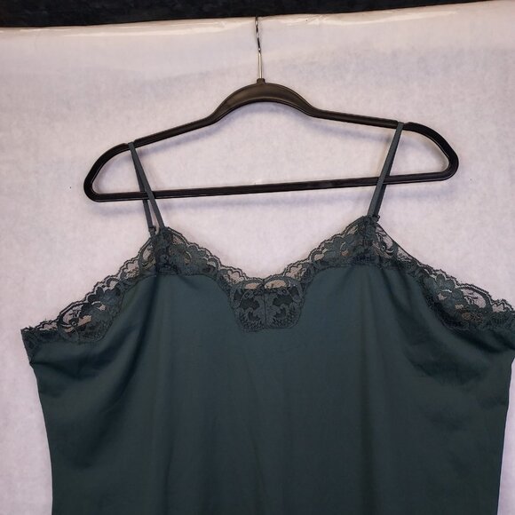 Ricki's Y2K Lace Trim Babydoll Camisole Tank Top XXL Stretch Fairy Dainty Preppy - Picture 4 of 13